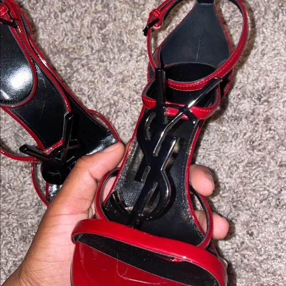 Red Cassandra YSL Heel - Picture 5 of 5